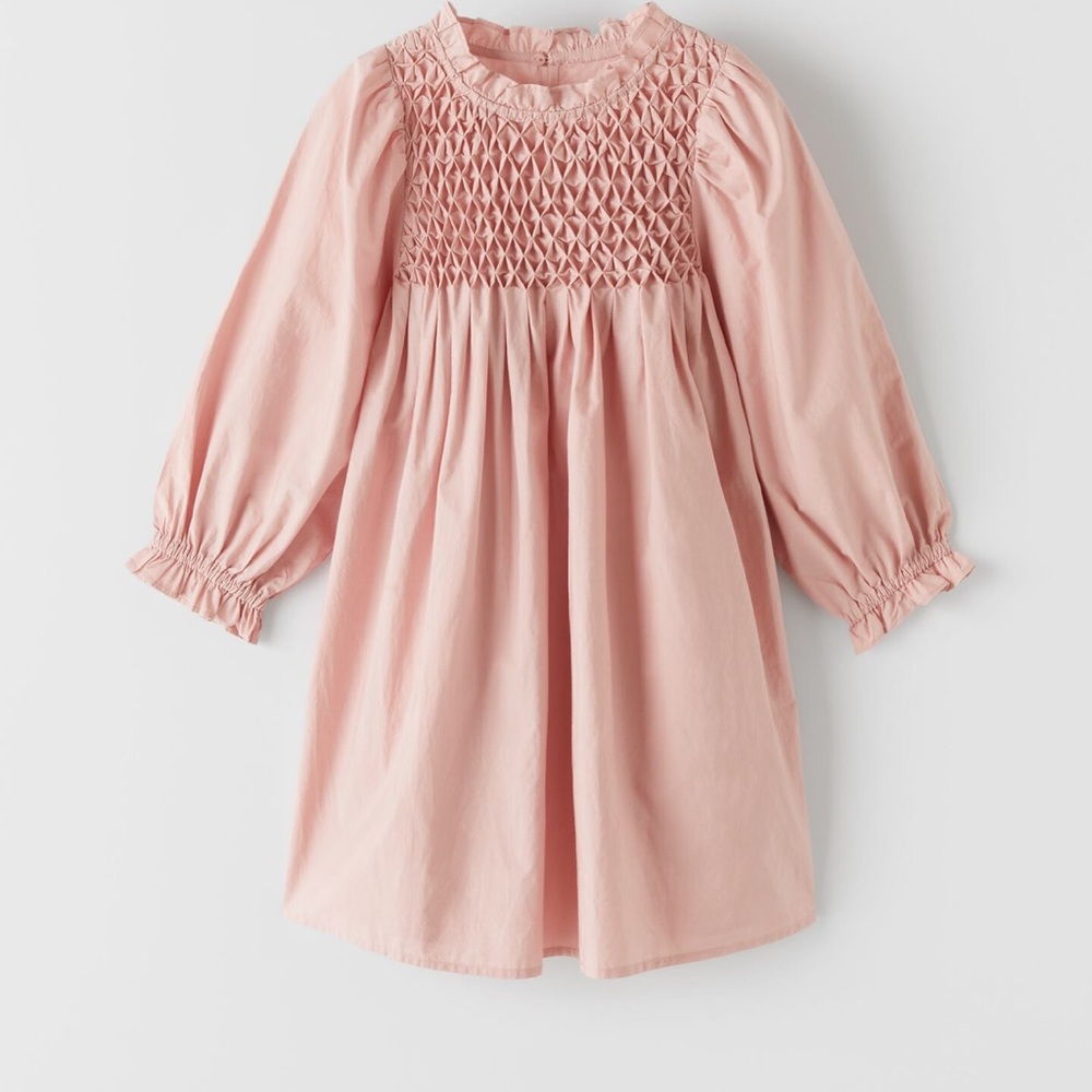 Zara dress smocked size 7